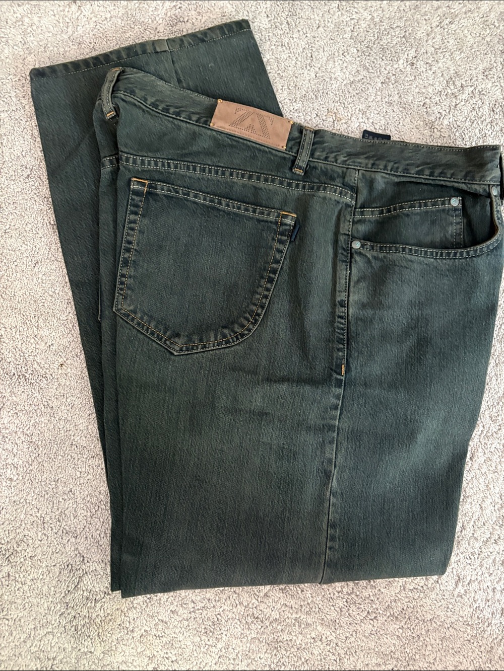 Zegna Sport Men's Straight-Leg Jeans 40